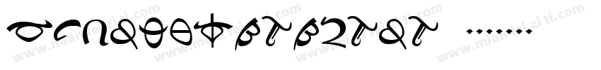 AFModuleTextOT 2字体转换